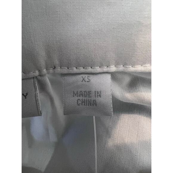 New York &Co White Top Off Shoulder Tie Sleeves Sz XS Sailor Nautical Beach NWT - Picture 4 of 8